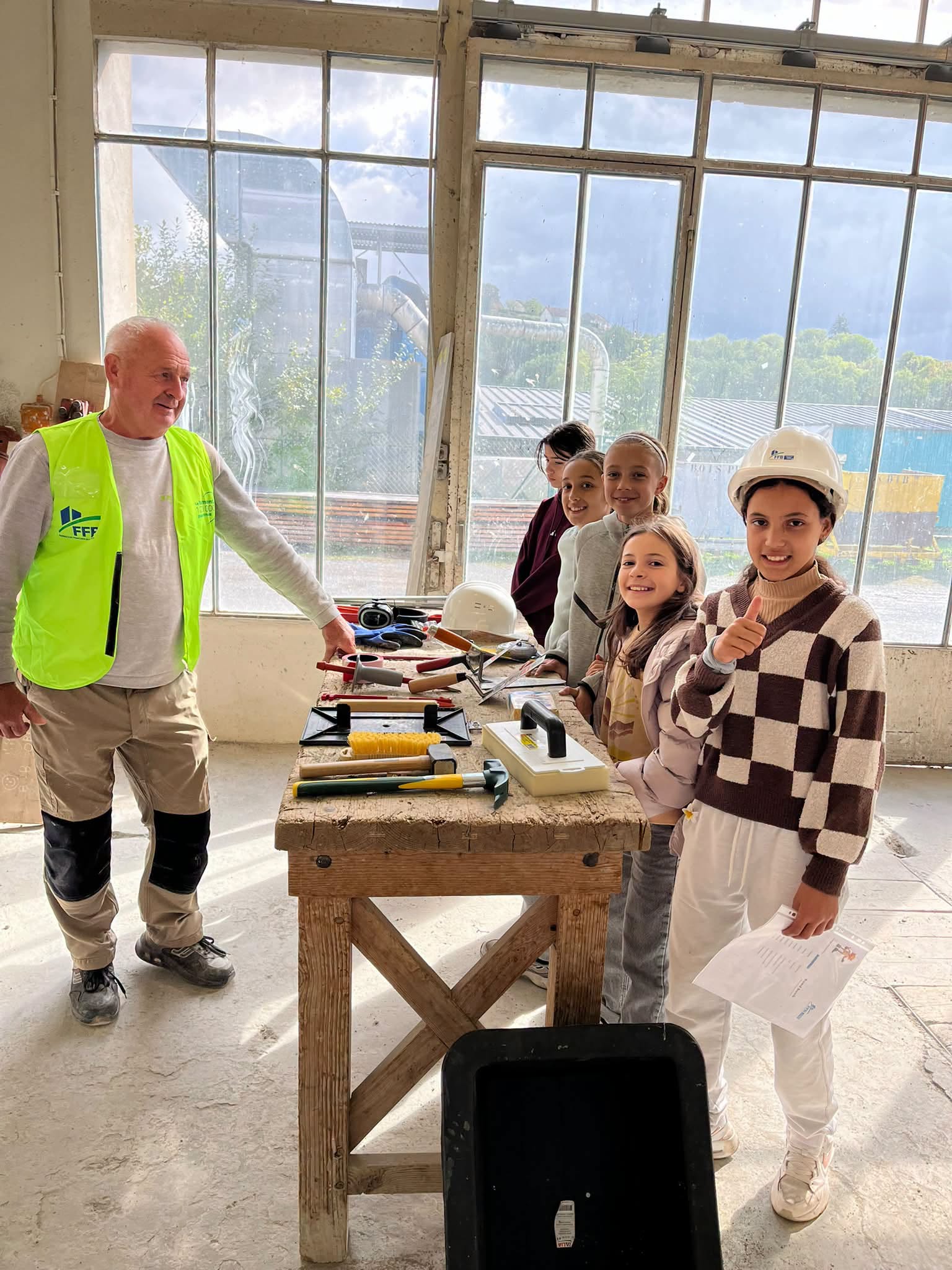 Les Coulisses du Bâtiment FFB23 : le LMB Felletin ouvre ses ateliers aux collégiens creusois
